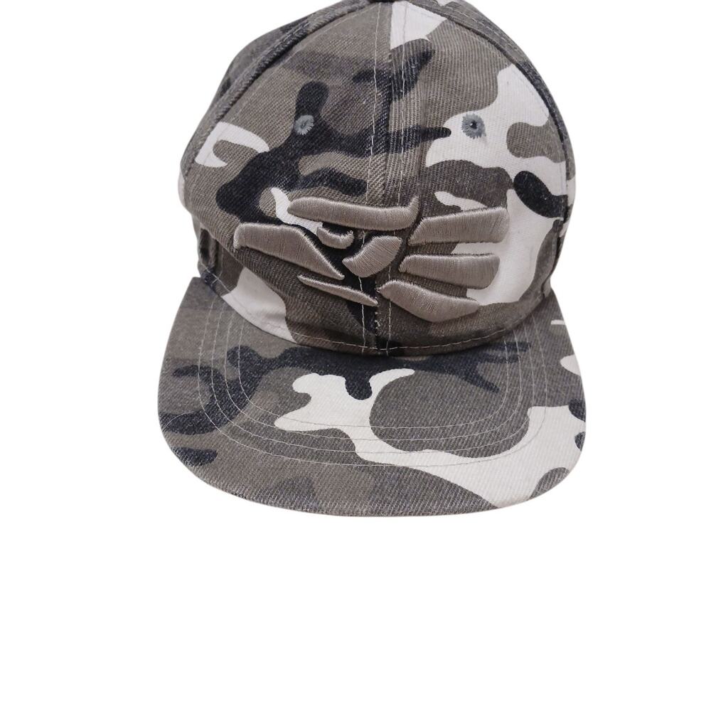 Mexican Eagle Flag Camouflage Baseball‎ Cap Gray Snap-back Hunting Gorpcore Mens